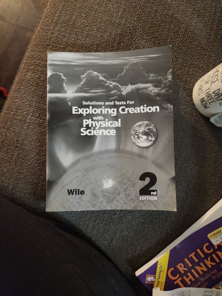 APOLOGIA exploring Creation With Physical Science: Solutions+Tests 2nd Edition