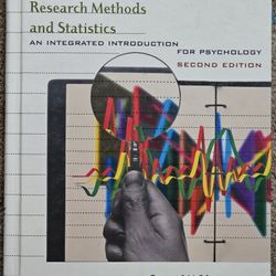 Understanding Research Methods and Statistics ( hard cover) & Study Guide