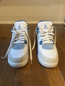Jordan Retro 4 military Blue (7 Y) 