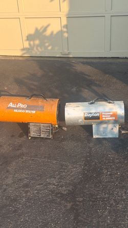 Propane shop heater