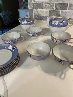 RS Japan - 5 Setting China Tea Set