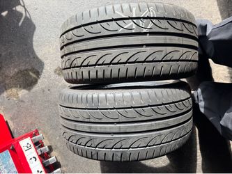 2 tires 245-40-17 Hankook Good Condition $130 For Both Mounted and Balanced