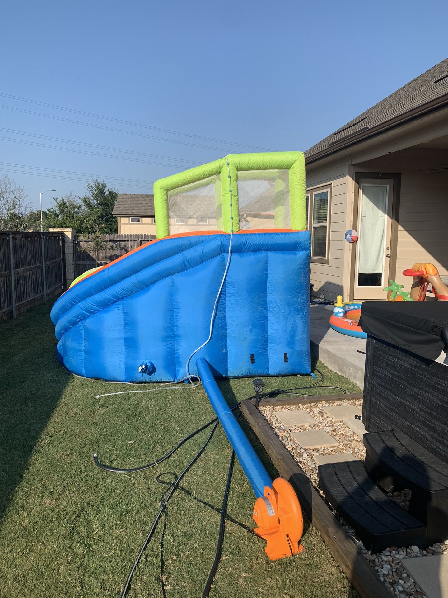 H2O Blow Up Pool/Slide for Sale in San Antonio, TX OfferUp