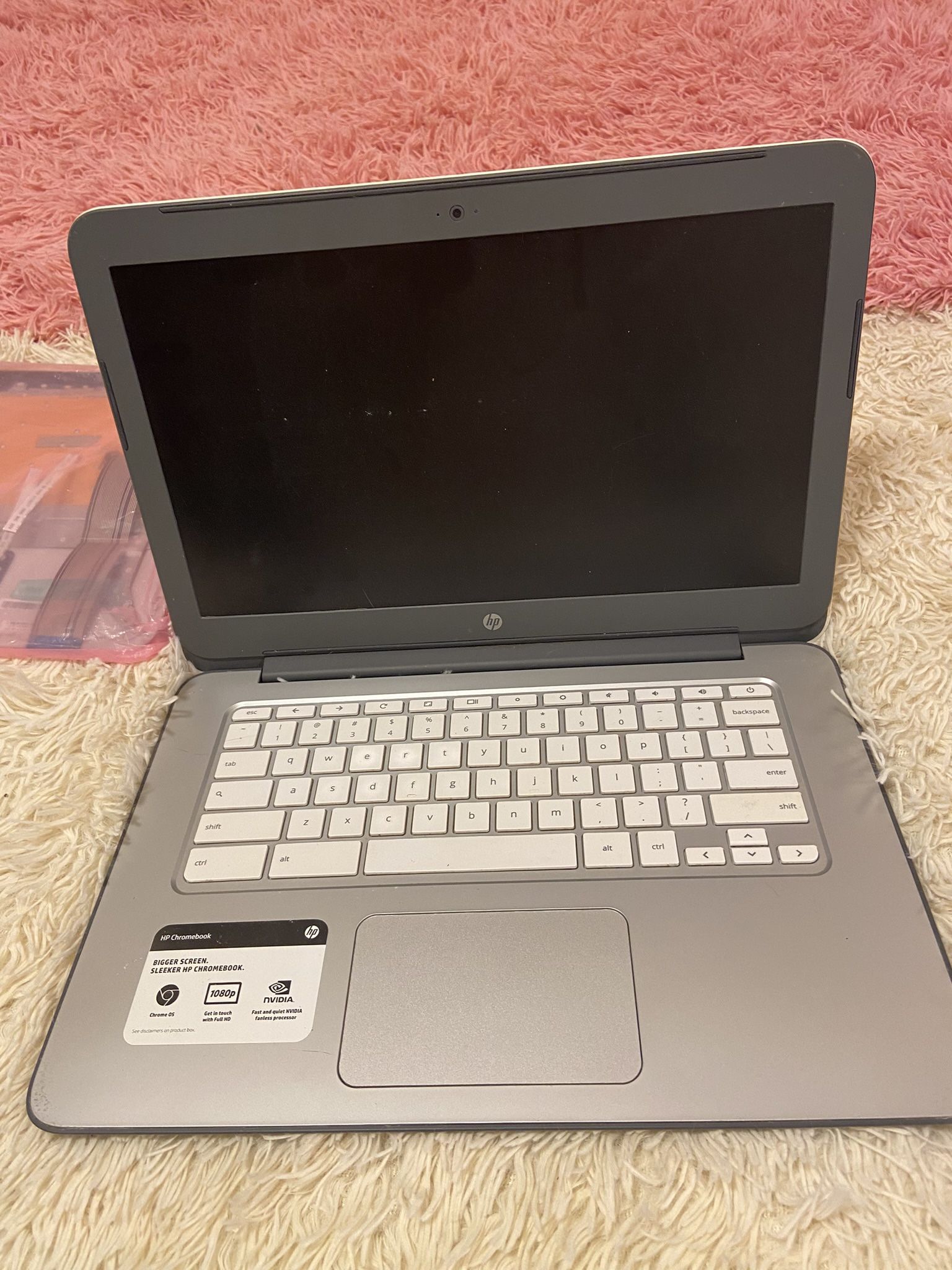 Chromebook Laptop With Extra Keyboard Works Great! Case Included! 