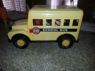 Toy school bus