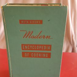 Modern Encyclopeda Of Cooking 1955 ed