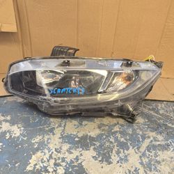 Honda Civic 2016 2017 2018 2019 2020 2021 Headlight 