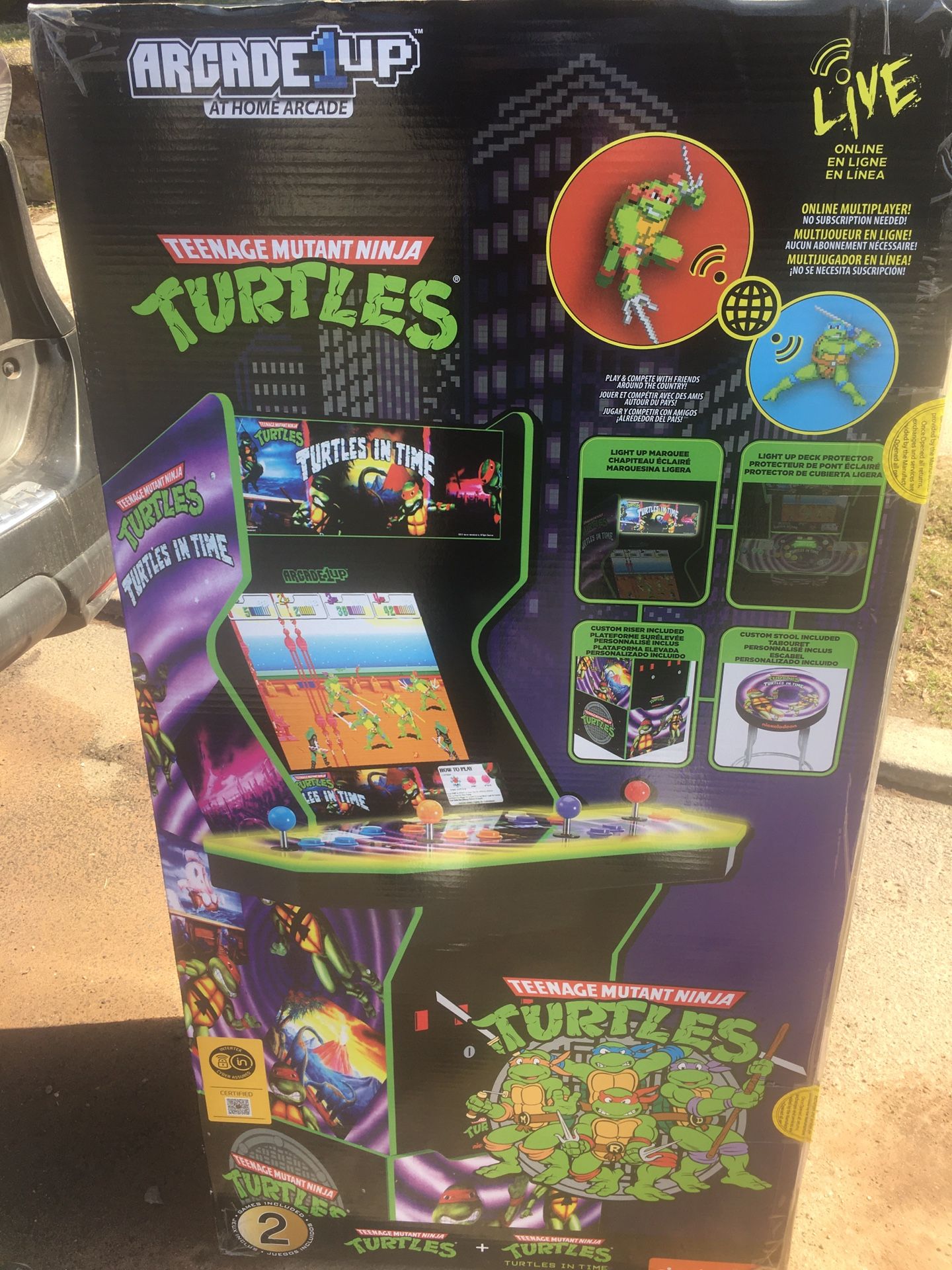Arcade 1up TMNT