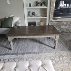 Warm Wooden Coffee Table