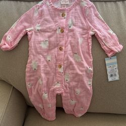 3-6 Month Halloween Onesie 