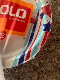 Solo disposable plates 9” & 10” size