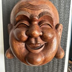 Wood carved Buddha 