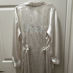 "The Bride" Silk Robe