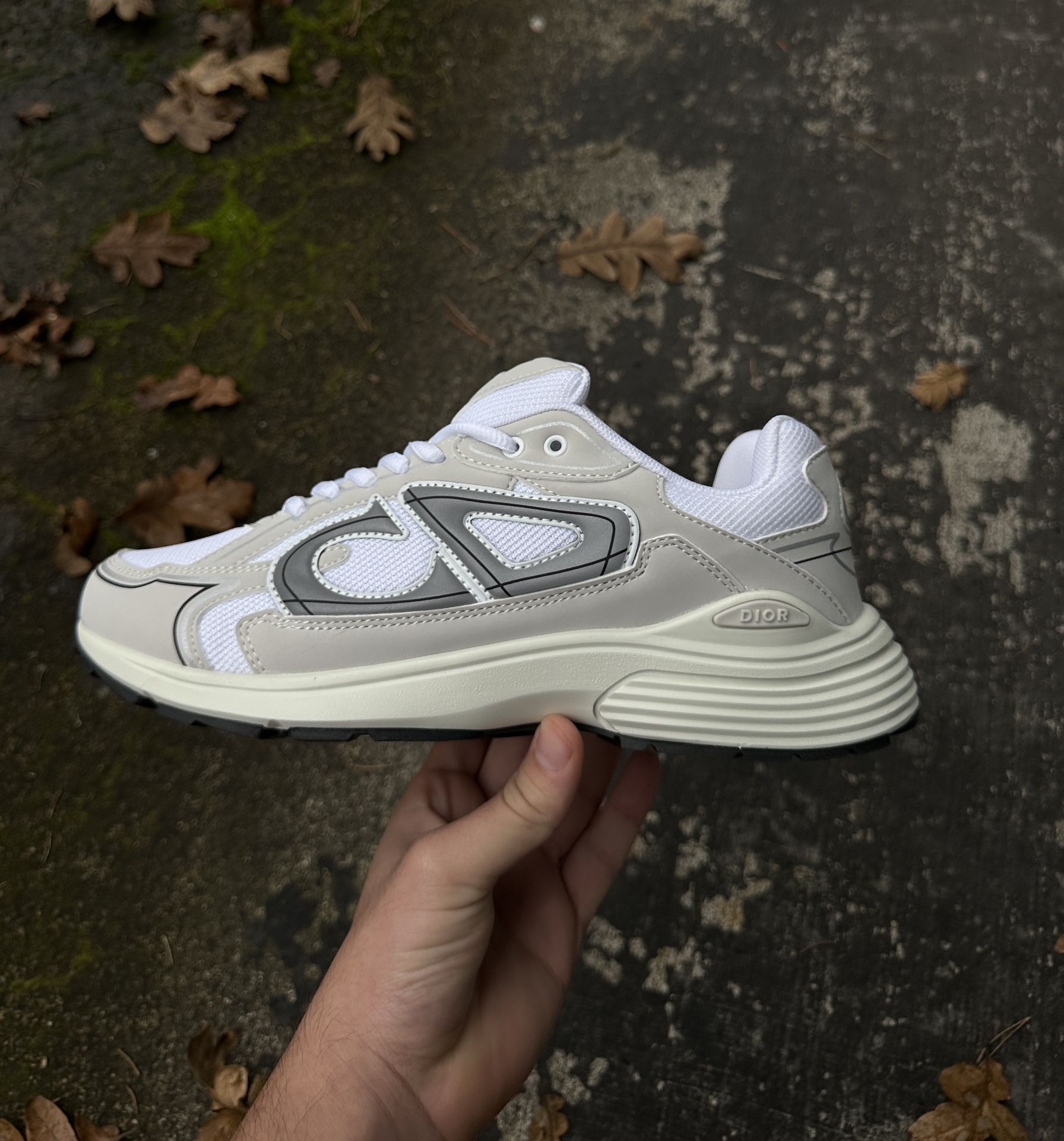 Dior B30 White Reflective 