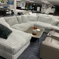 Corduroy Sectional Sale! 0 Money Down! Same Day Delivery!