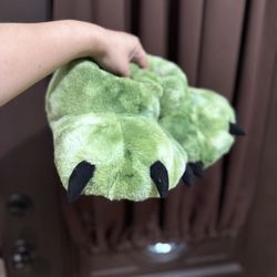 Youth Dinosaur Slippers 