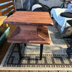 Natural Shape Cedar Wood Coffee Table