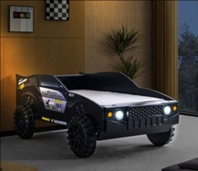 Brand New Black Jeep Design Twin Bed Frame