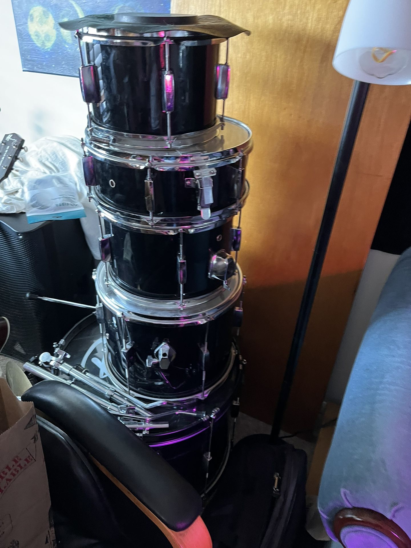 Rogue Complete 5-piece Drum Set