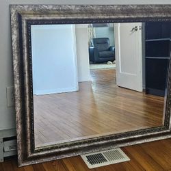 Beveled Glass Wall Mirror