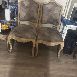 Set Pair Of Chairs