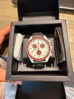 Omega x Swatch MoonSwatch Mission to Pluto – Like New – Worn Once – Full Set