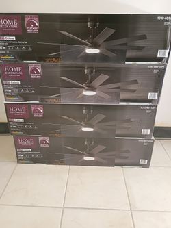 62 in Matte Black Ceiling Fans interior/exterior