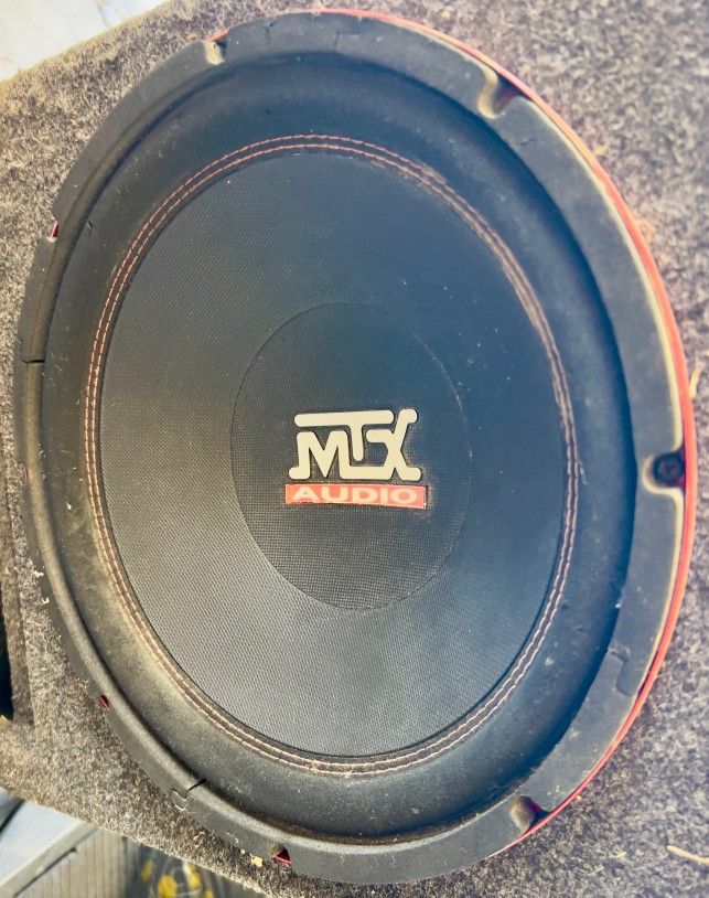 Dual 12" MTX Audio Subs in Ported Box 
