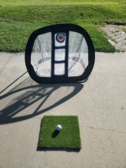 Golf Chipping Net + Putting Green