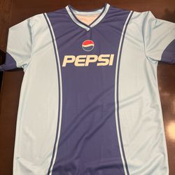 Pepsi Soccer Football Jersey, Messi Inspired L