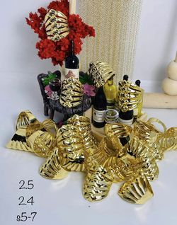 18k REALPURE SOLID SAUDI GOLD RING 2.4g 6"