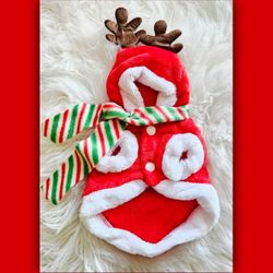 Christmas Festive Outfit For Dogs Or Cats Size XS 🐶🎅🐾