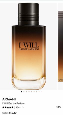 Giorgio Armani I Will Eau de Parfum
