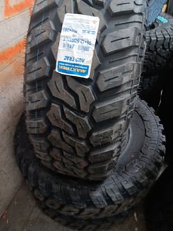 New set of tires mud terrain 35 1250 17 lt