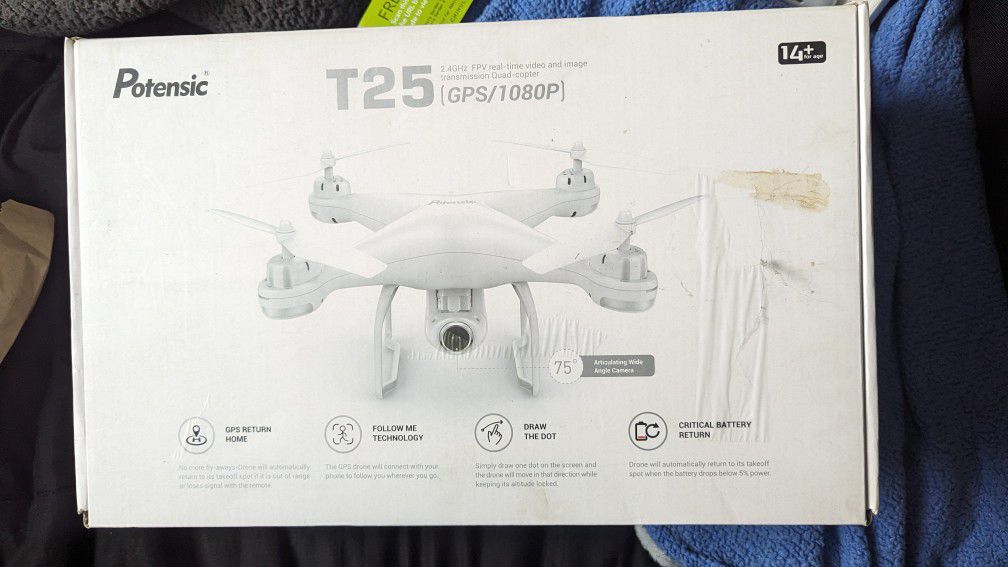 Potensic T25 White 2.4G Drone