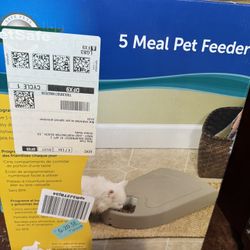 5 Portion Pet Feeding 