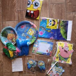 SpongeBob Party Supplies Kit 