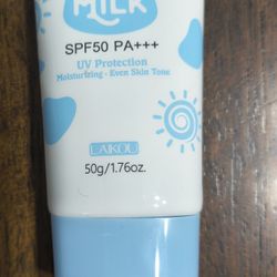 aiko Moisturizing  body sunscreen SPF50 PA+++ UV protection Moisturizer_even skin tone. Size 1.76oz