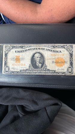 1922 $10 Gold Certificate Series of 1922
