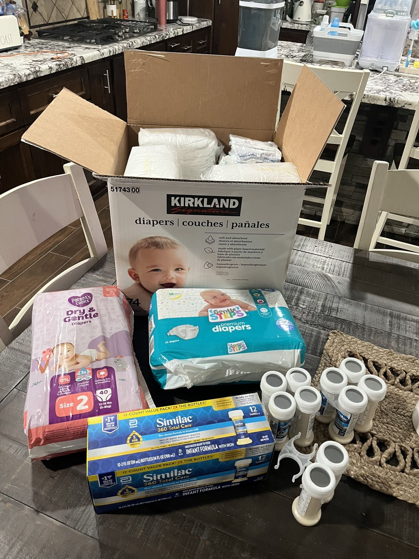 Baby Diapers & Milk