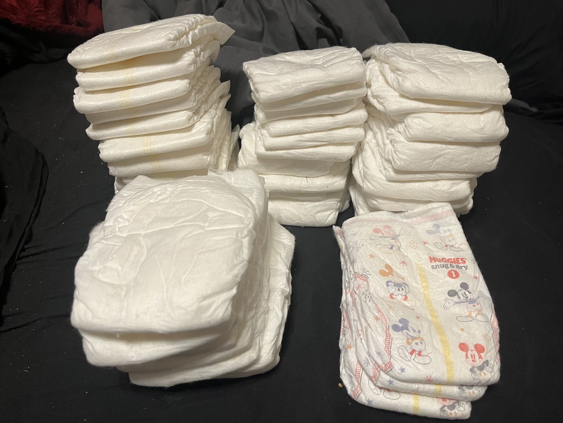 Mix Of Diapers