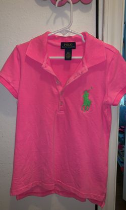 Girls polo shirt size S 7