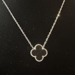 💖 Van Cleef-Inspired 18K Gold Over 925 Necklace – Clover Design