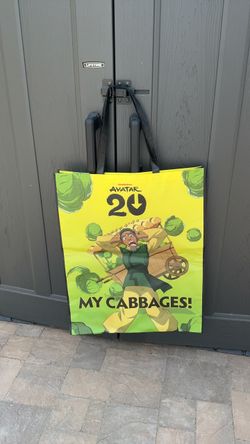 Avatar the Last Airbender 2025 Exclusive San Diego Comic-Con GIANT tote bag   Cabbage Merchant