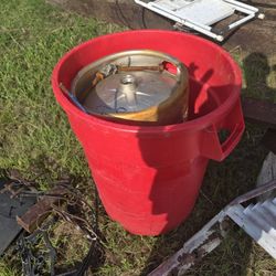 Keg With Pump