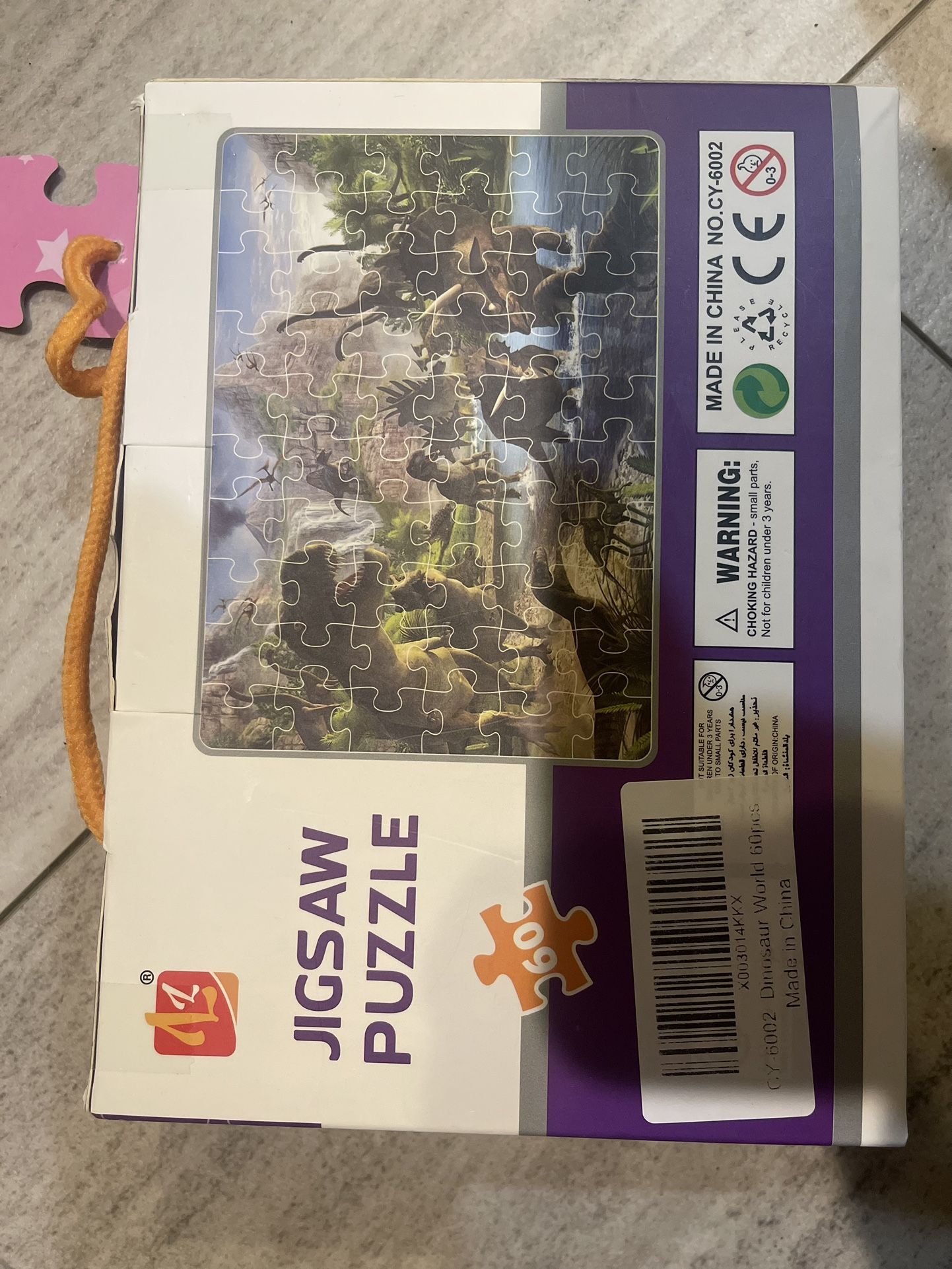 Puzzles for Kids Ages 4-8,Dinosaur 160 Piece Puzzles for Kids,Educational Kids Puzzles Jigsaw Puzzle