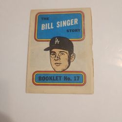 1970 Topps "The Bill Singer Story"