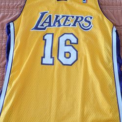 Adidas Lakers Jersey - Gasol