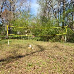 Foster Volleyball Set. Used Once At Beach
