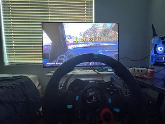Logitech g923 set with frame